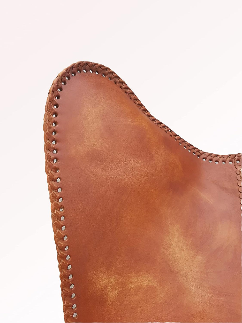 Shy Shy Let’s Touch The Sky Handmade Accent Chair Leather Living Room Chairs-...