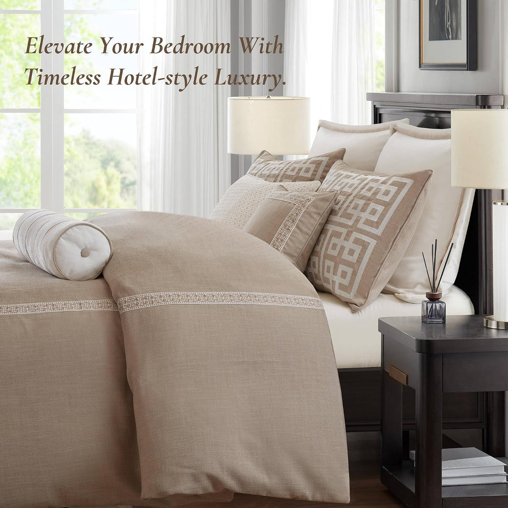Madison Park Signature Oversized King Comforter Set, Luxury Hotel Style Beddi...