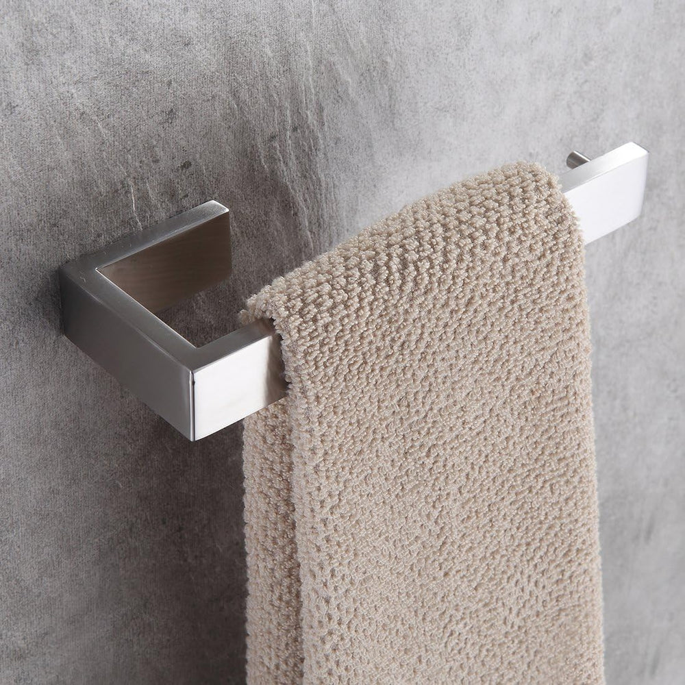 Fapully Four Piece Bathroom Accessories Set Stainless Steel Brushed Nickel