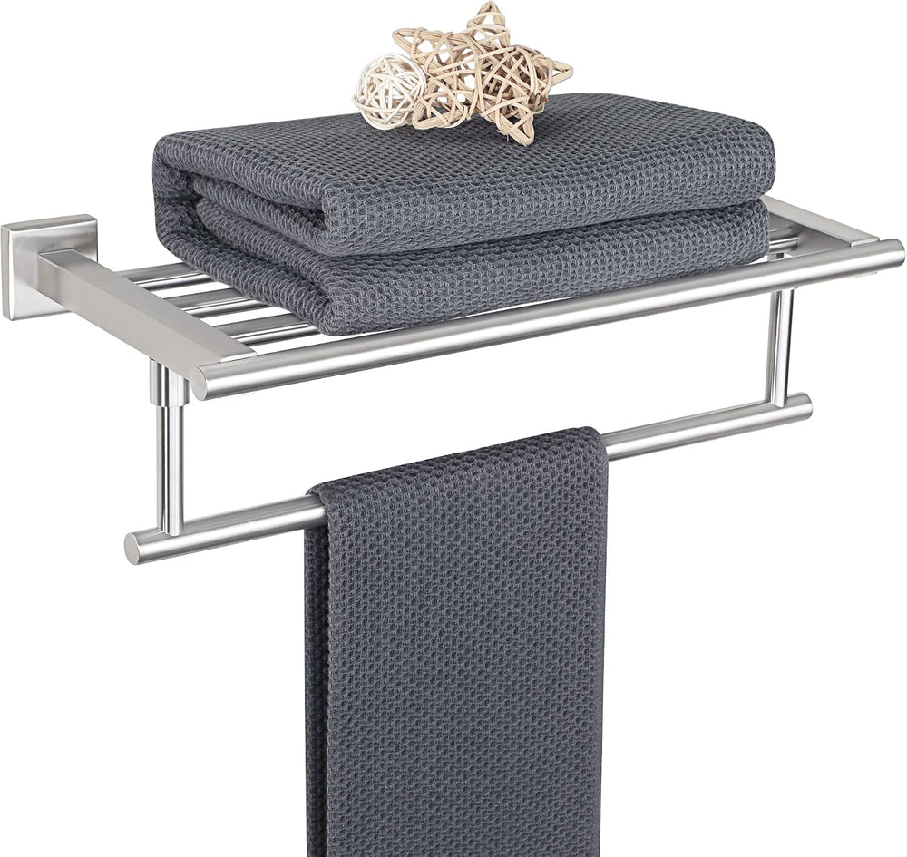 Alise 16 Inch Towel Racks for Bathroom Wall Mounted,Brushed Nickel