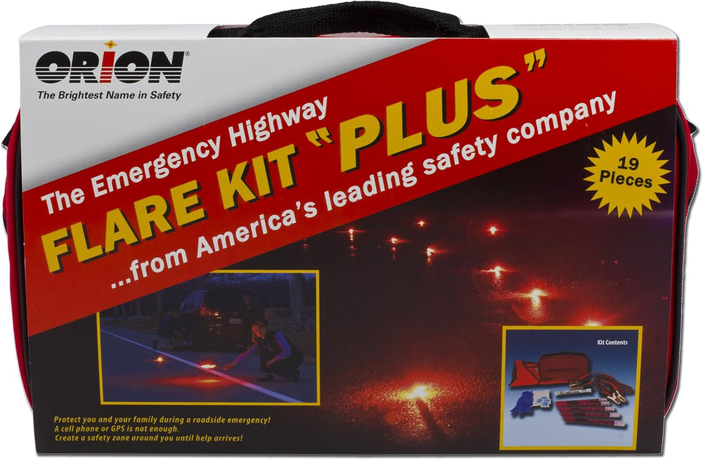Orion Safety Products 8905 Flare Kit Plus Emergency Kit