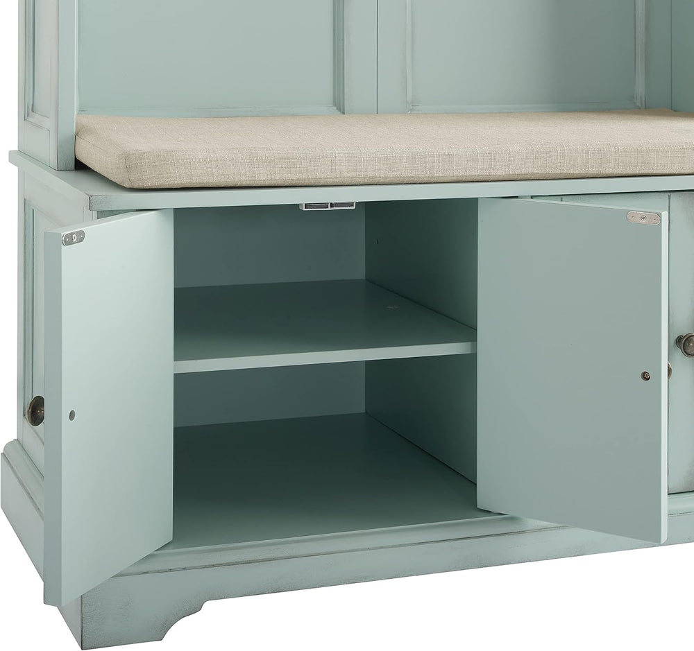 Crosley Furniture Holbrook Hall Tree, Shoe Rack Bench