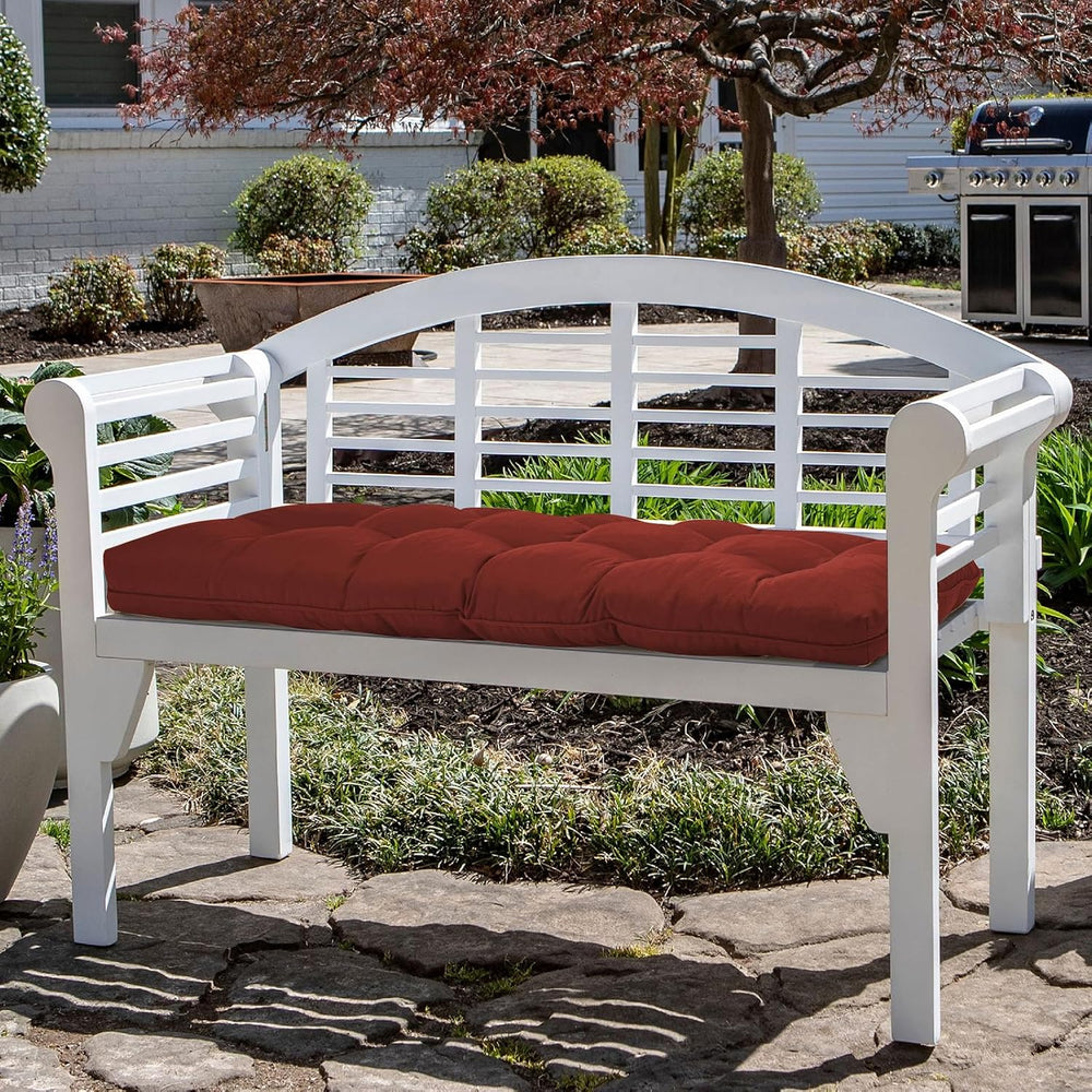 Tufted Bench Cushions for Outdoor Furniture, 44" x 19" Porch Swing ...