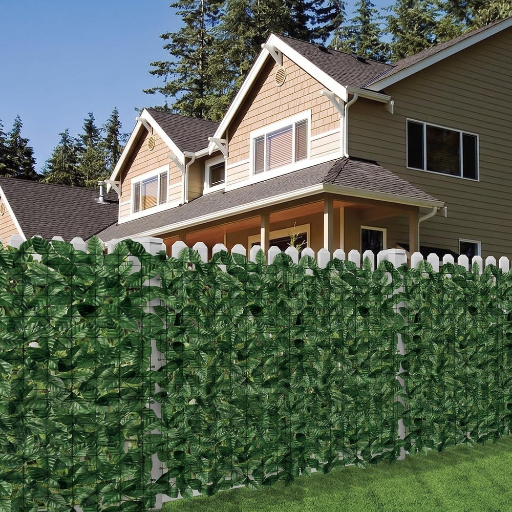 AOKIIE 60"x120" Artificial Ivy Privacy Fence Screen UV-Anti 50SQFT