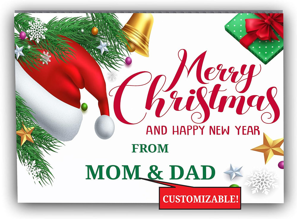 Custom Christmas Sign | Personalized Merry Christmas Yard Sign | Customizable...
