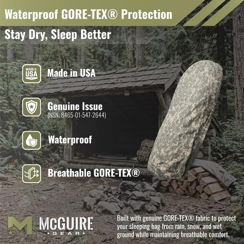 Genuine U.S. Military Modular Sleep System Waterproof Bivy Cover, ACU Digital...