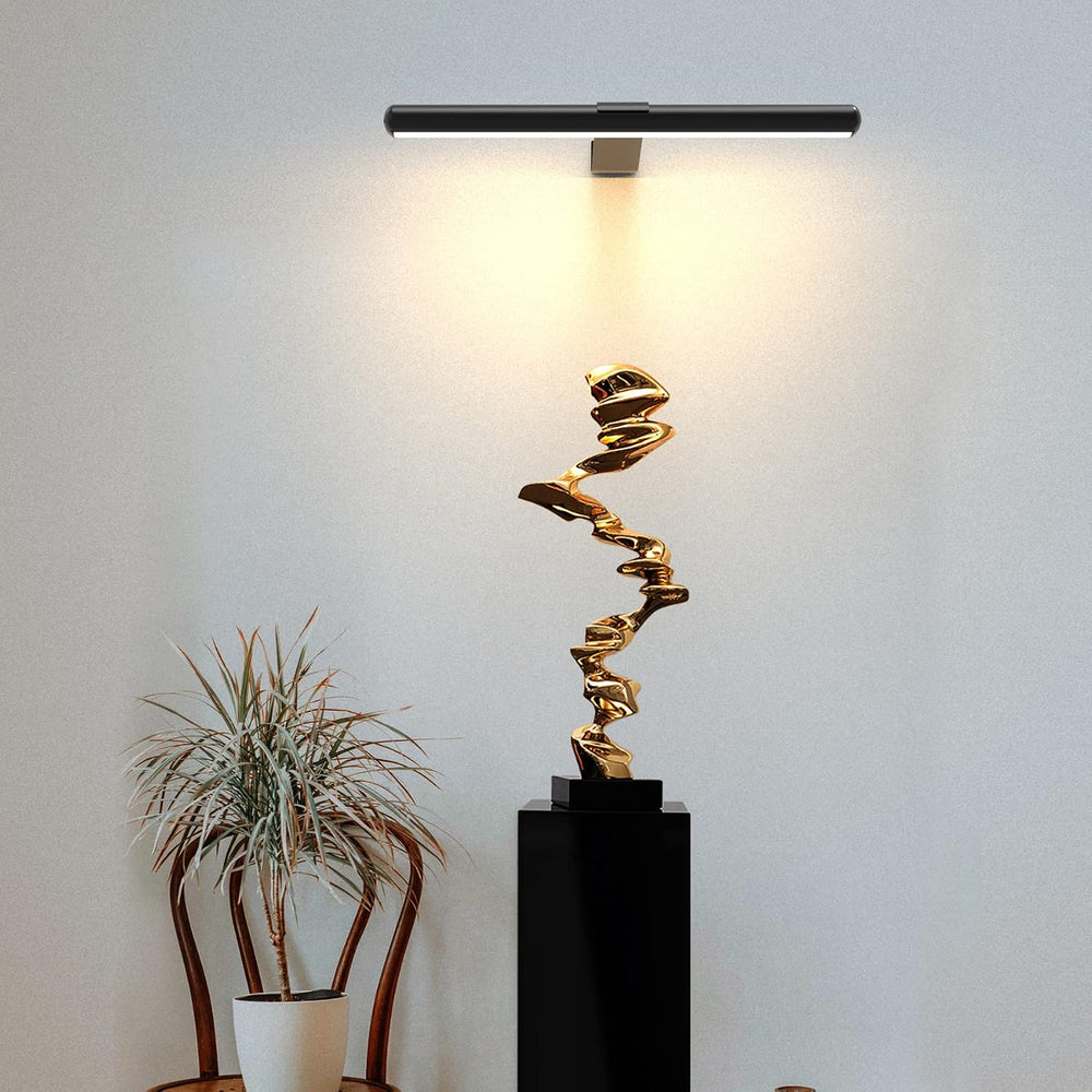22'' Metal Art LED Display Light with 400LM, 3 Colors, Dimmable, Time...
