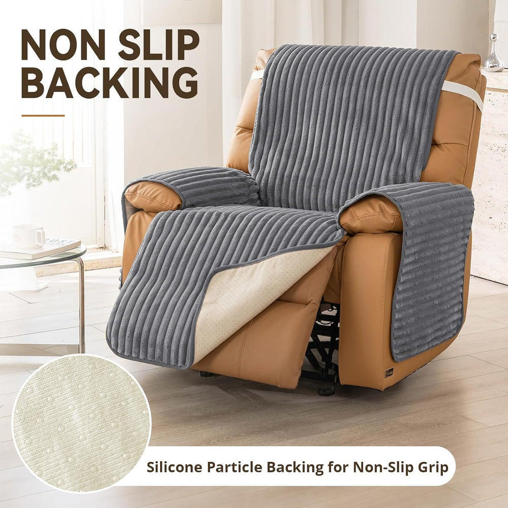 Waterproof Recliner Chair Covers with Arms for Dogs Washable