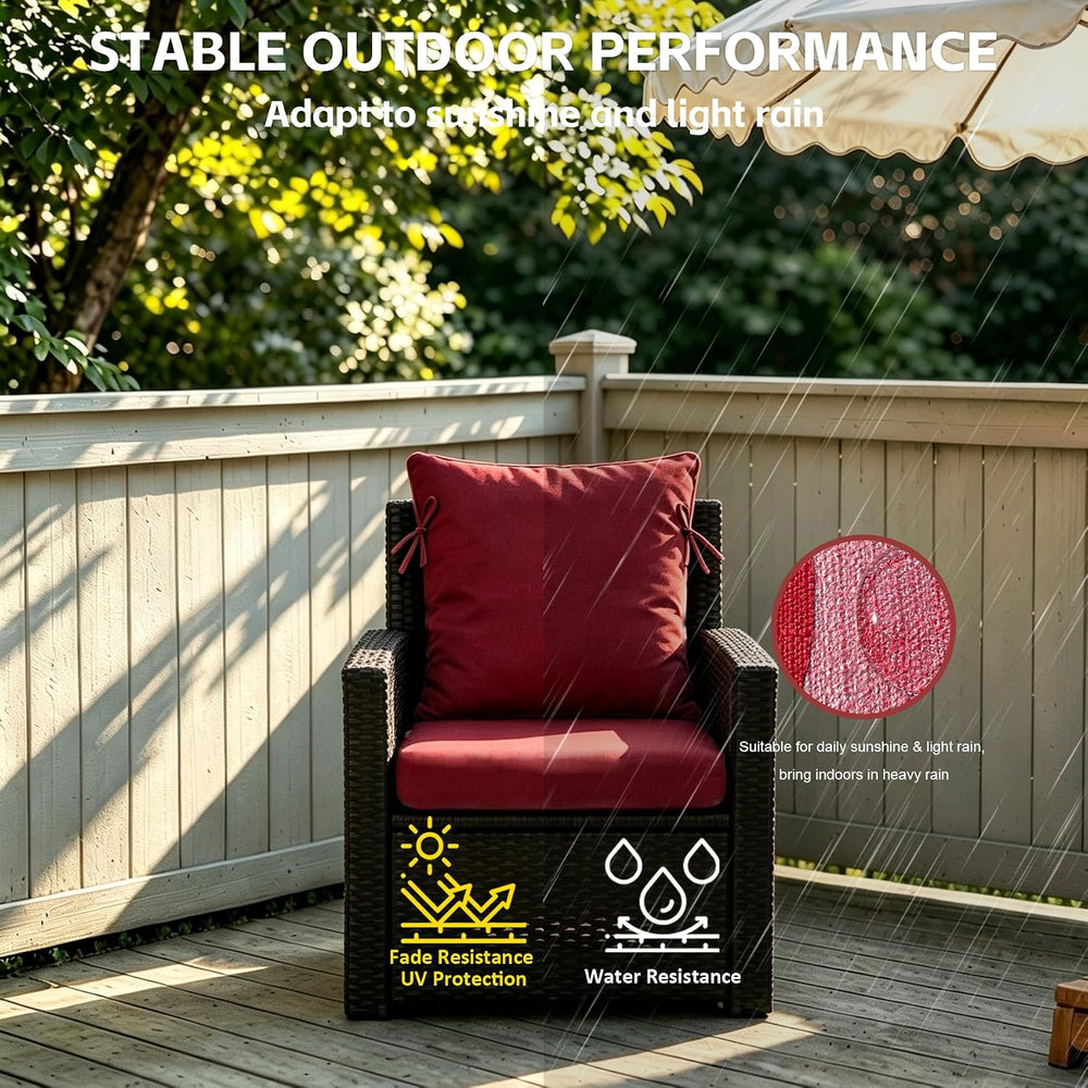 20"x42" Outdoor Dining Chair Cushion, Set of 1,Water-Proof Stain-Re...