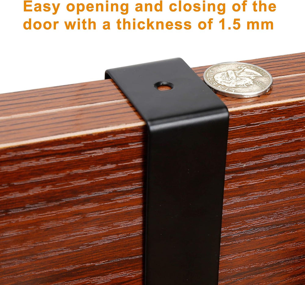 SKOLOO Over The Door Hook - for Doors up to 1-3/4'' Thickness, Pack o...