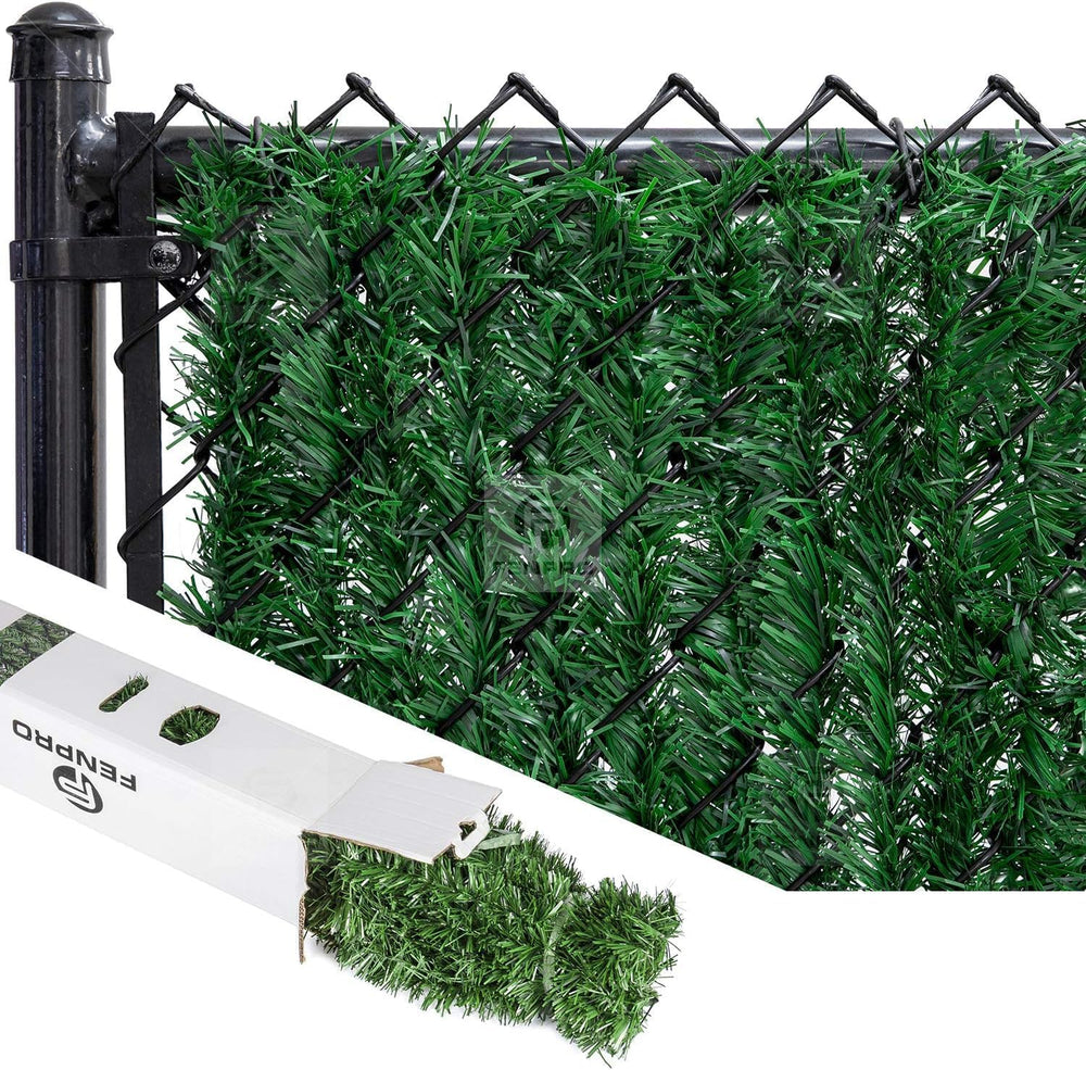 Privacy Fence Screen 10'x10' Hedge Slats for Chain Link, Heavy Duty