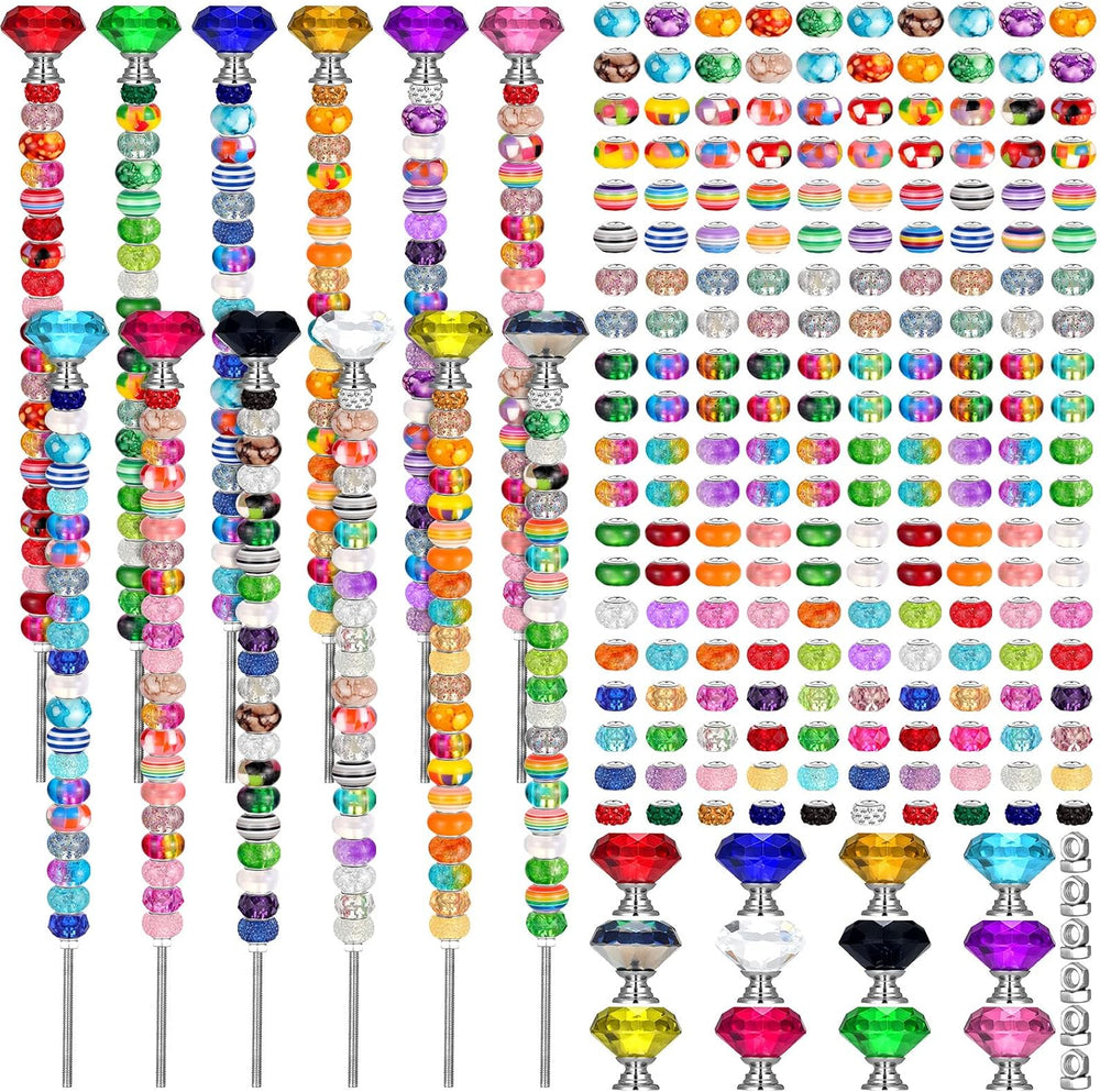 Tigeen 236 Pcs Garden Stake DIY Fairy Wand Plant Stake, Classic