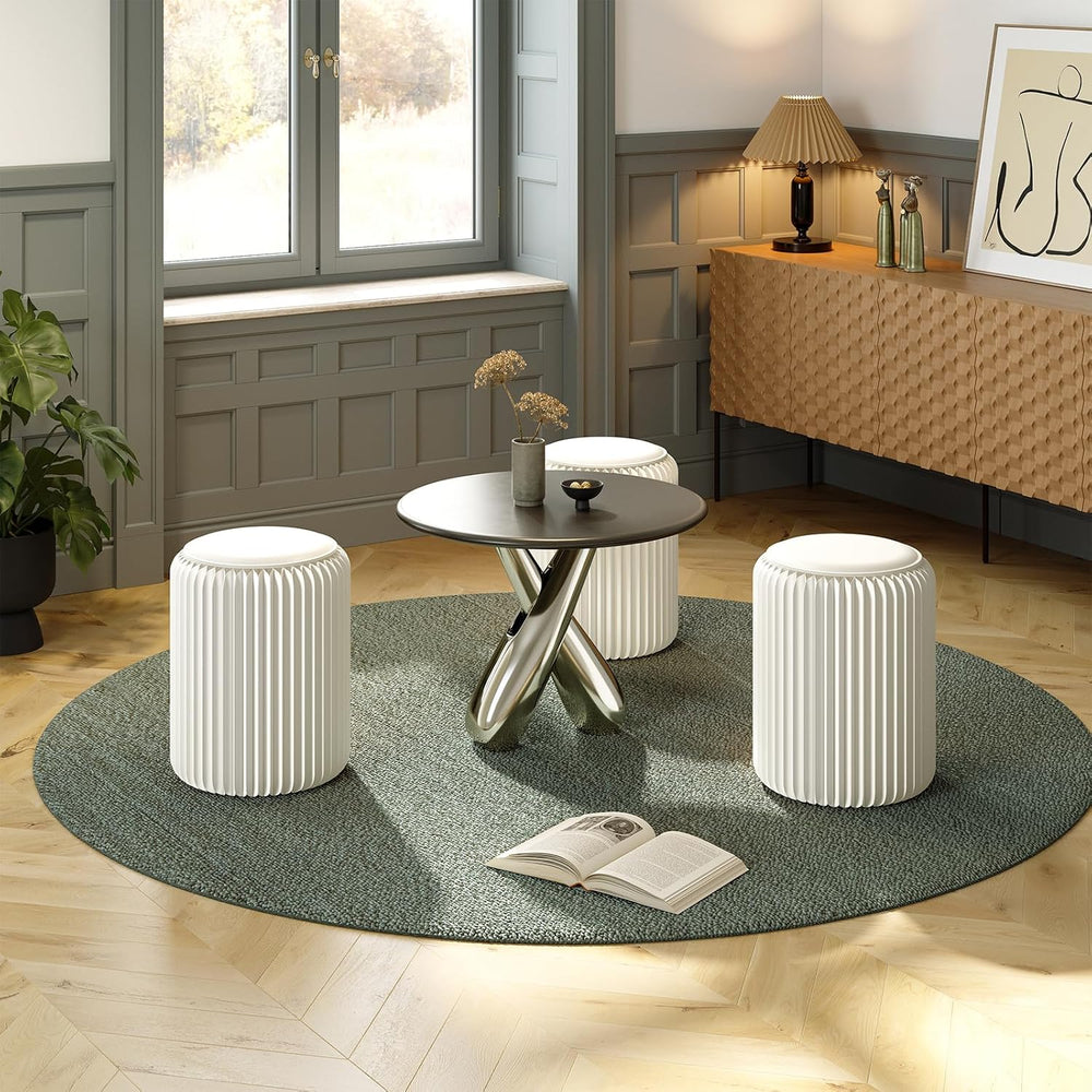 17 Inch Folding Stool 660lb Foldable Paper Stool, Eco-Friendly Kraft Paper Ho...