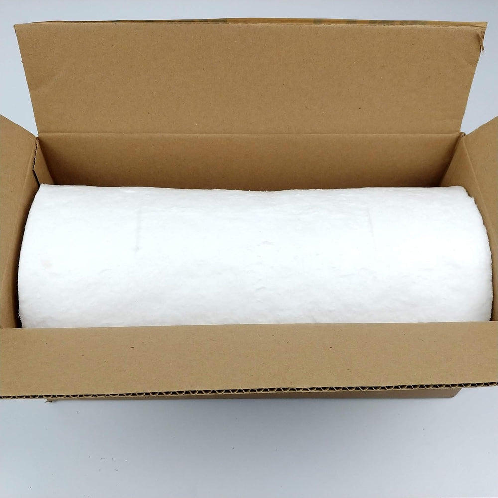 Ceramic Fiber Insulation, 1" Thick x 16" x 48", 2400F Fireproo...