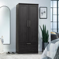 Sauder HomePlus Storage Armoire, Raven Oak Finish