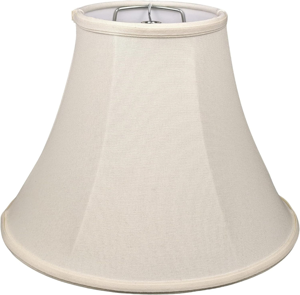 White Bell Lampshade, 6" x 13" x 10", Replacement Lamp shade, ...