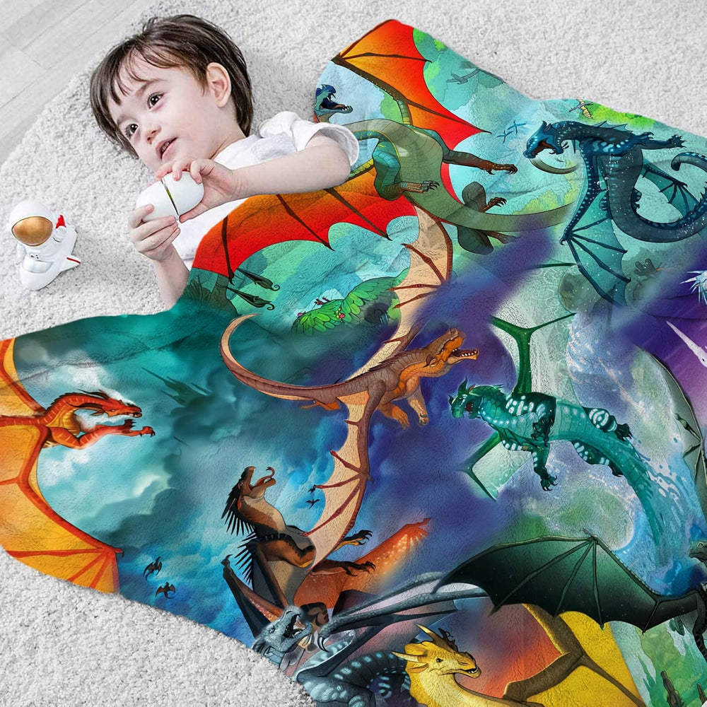 Wings Of Fire Ultra-Soft Micro Fleece Blanket Microfiber Blanket Luxury All S...