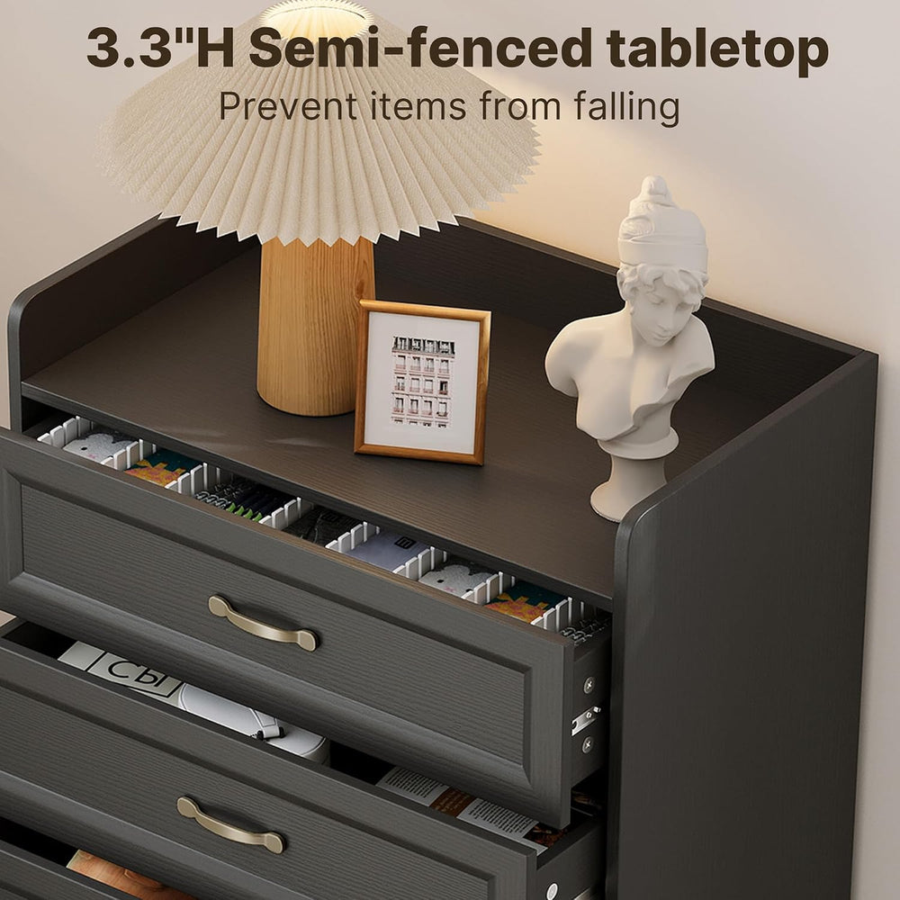 Gizoon 2-Piece Bedroom Furniture Set, 2-PC Dresser Set for Bedroom, Includes ...