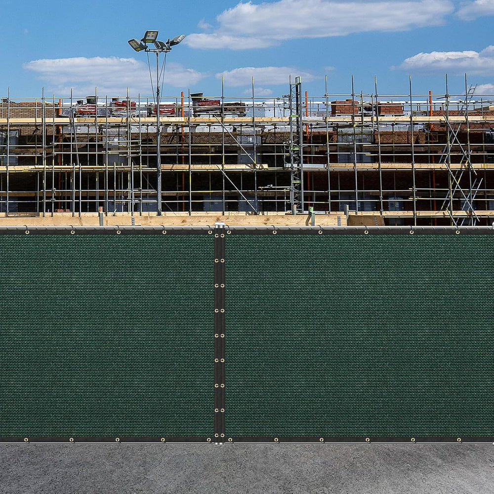 Buzzbazaar 4' x 50' Green Heavy Duty Privacy Fence Screen Ultra - Com...