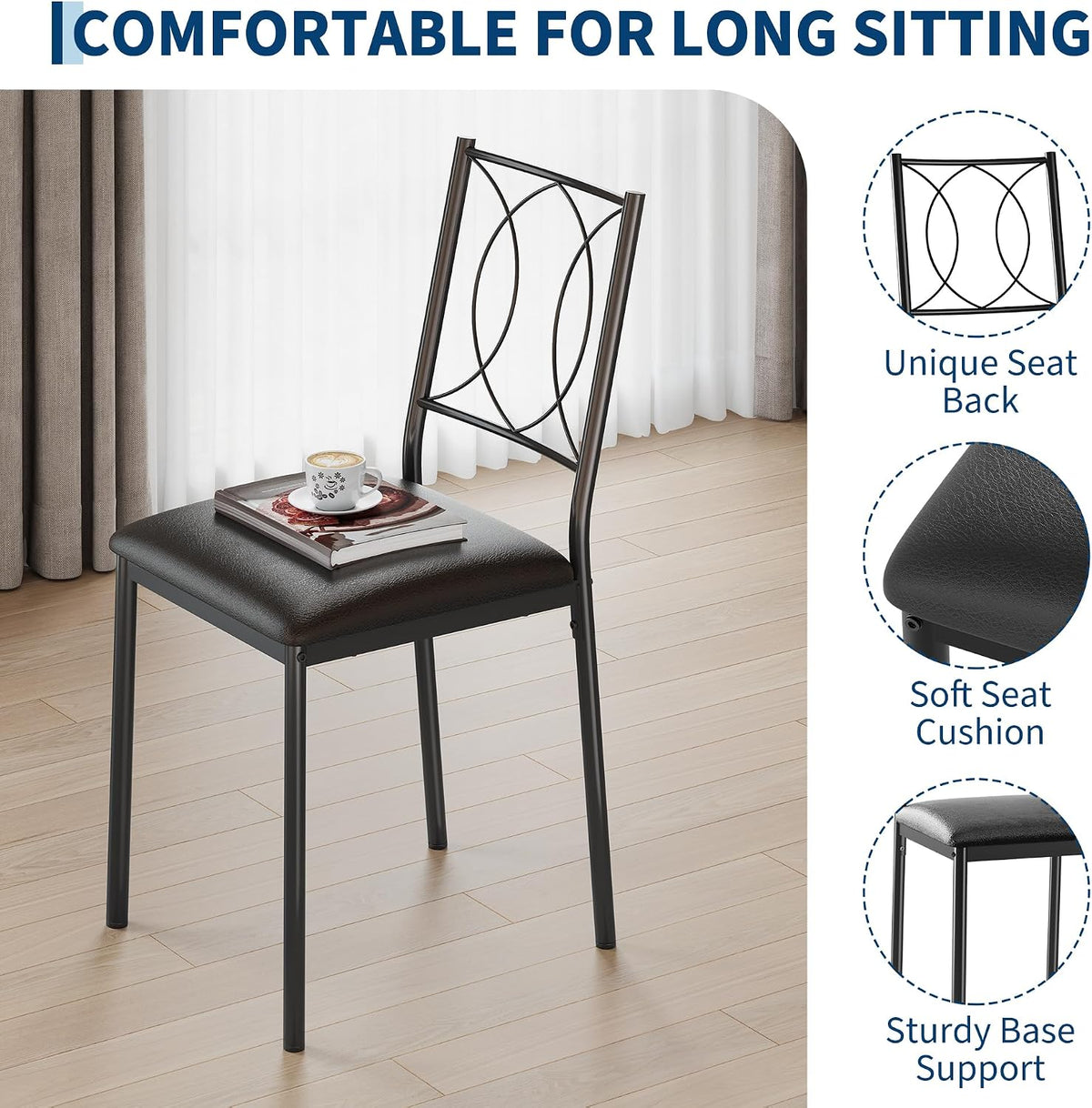 garvee dining table set for 4, small kitchen, package contents