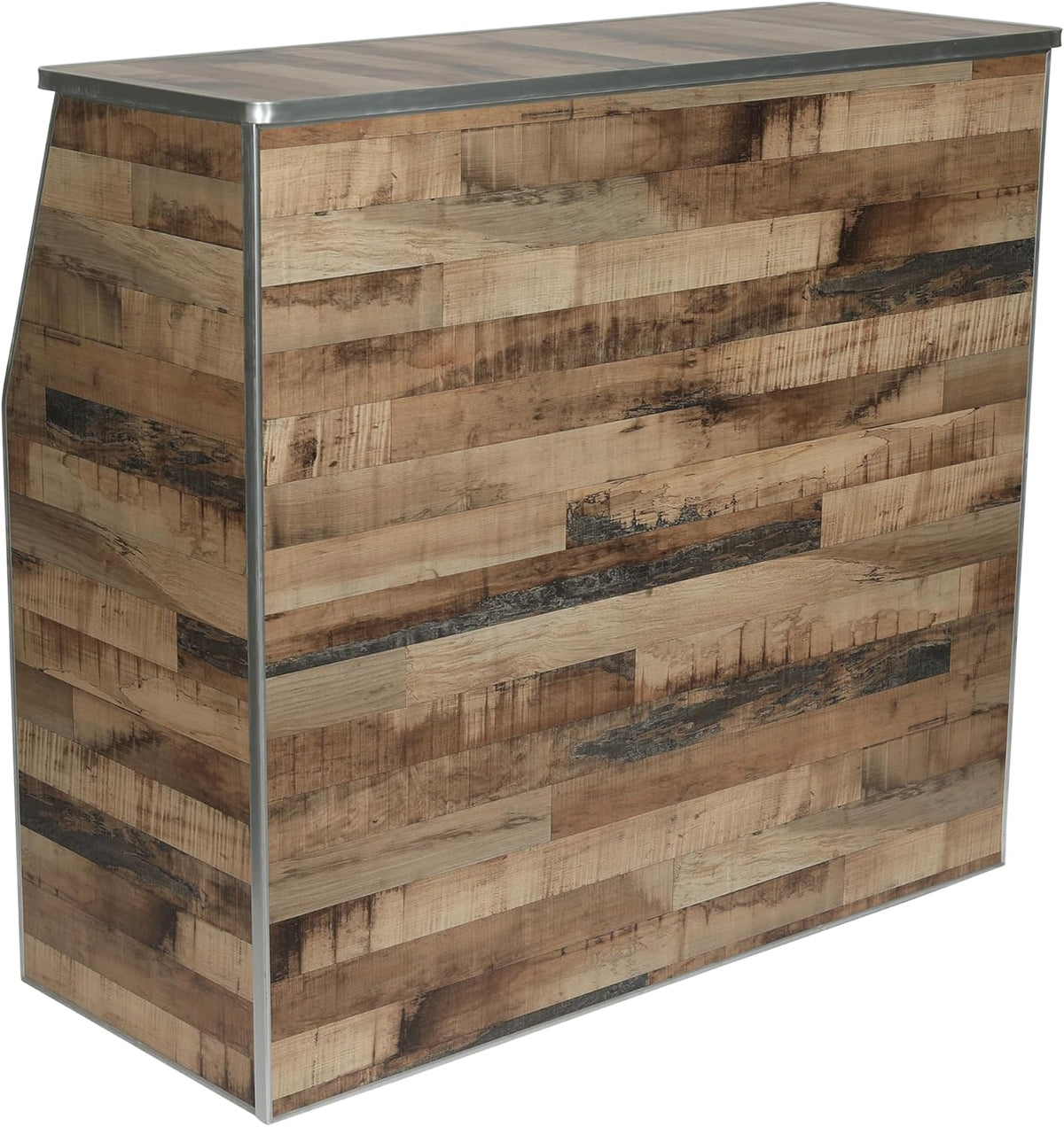 Flash Furniture Wood Folding Event Bar, Natural