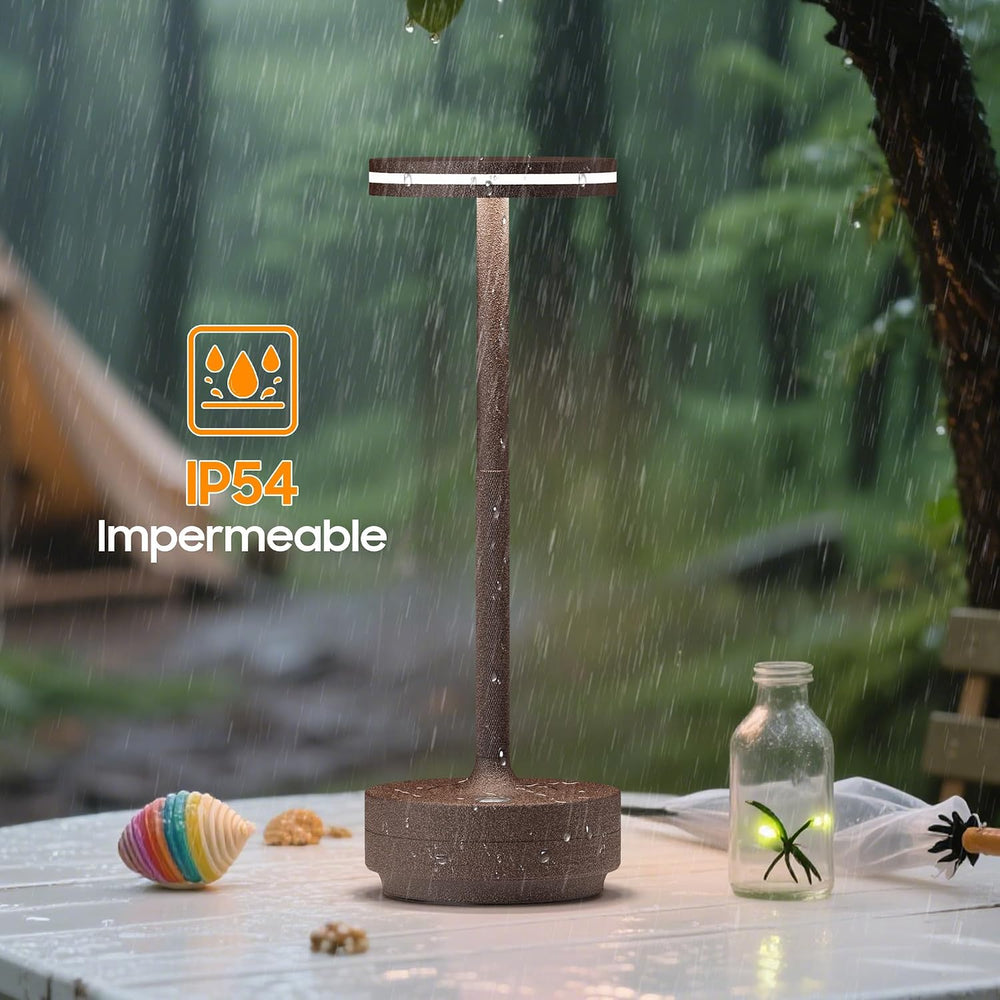 Hapfish Rechargeable Cordless Table Lamps, 5000mAh Battery Operated Lamp