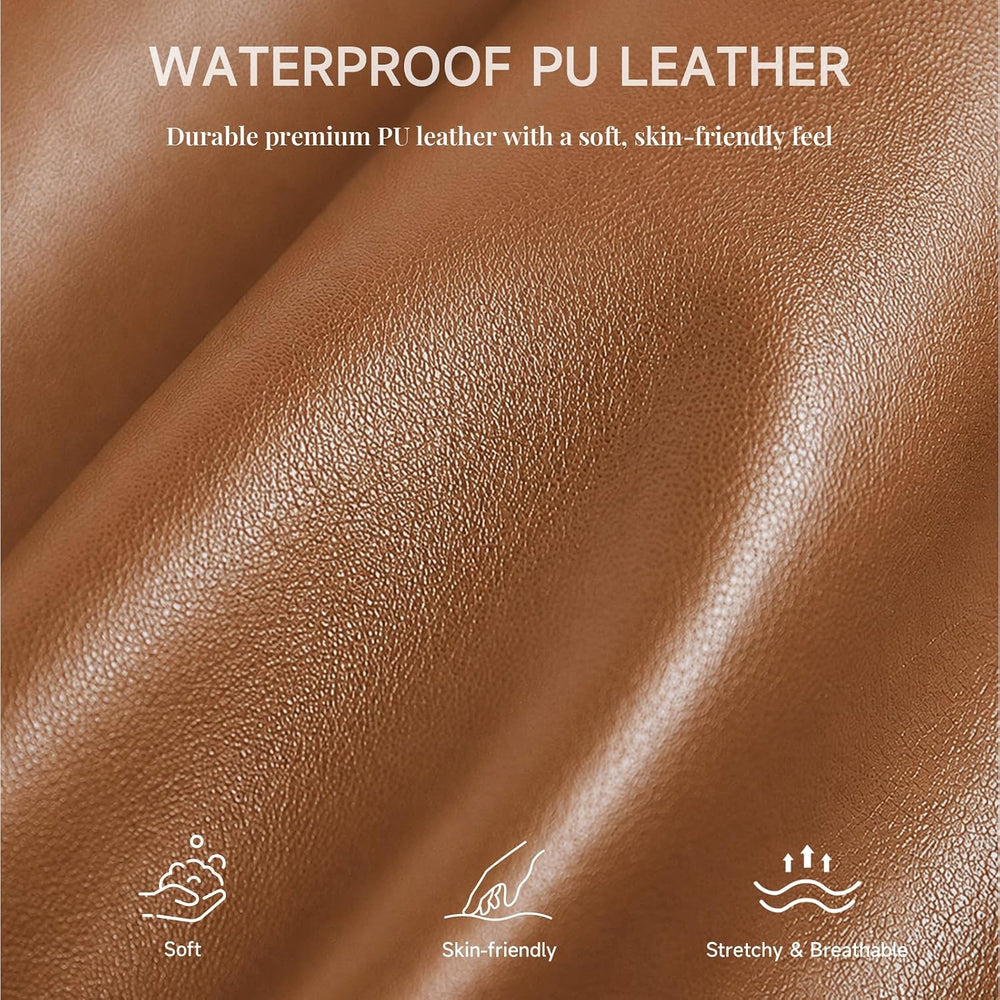 PU Leather Dining Chair Covers Waterproof Chair Covers for Dining Chairs