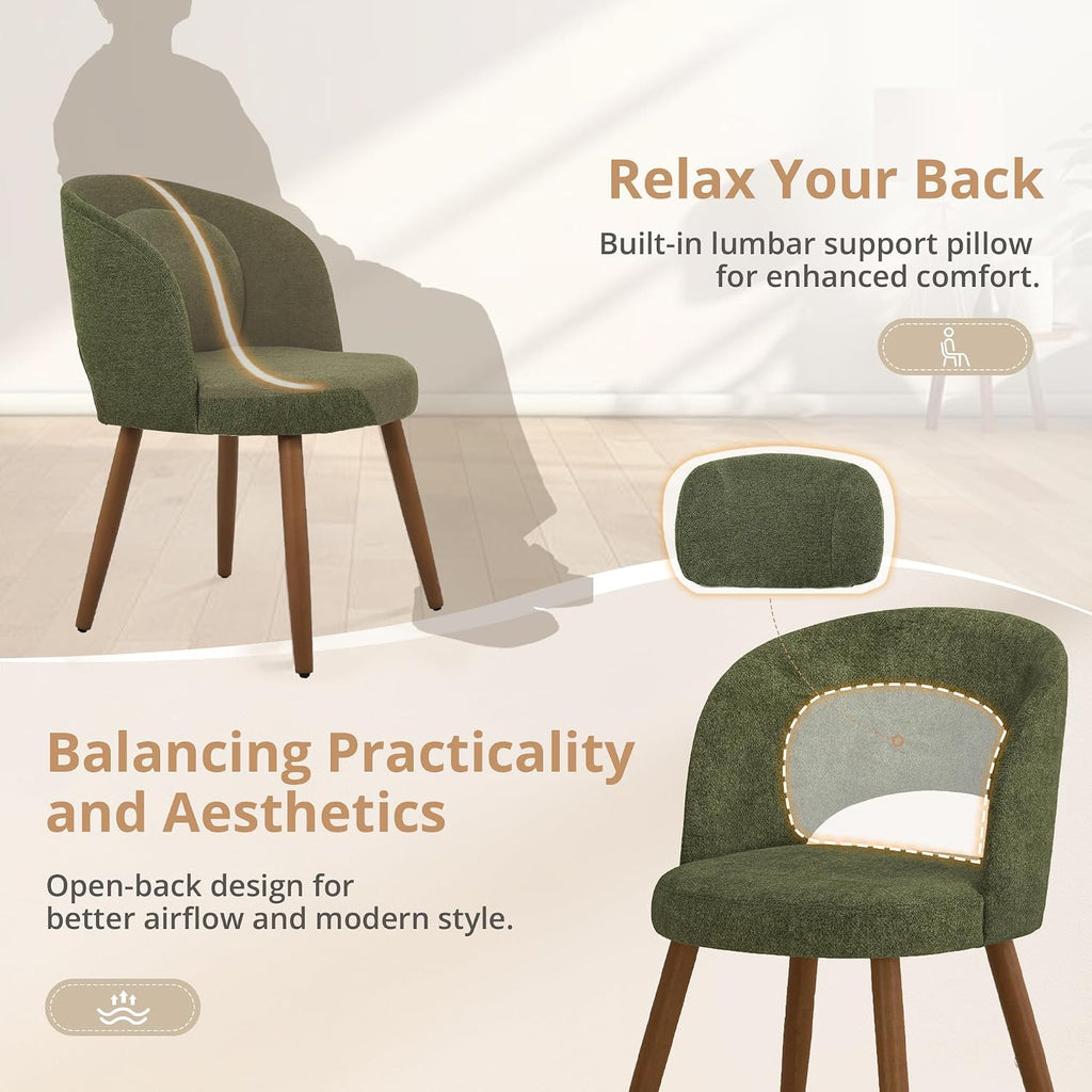 lue bona dining chairs set of 6 with, close-up detail