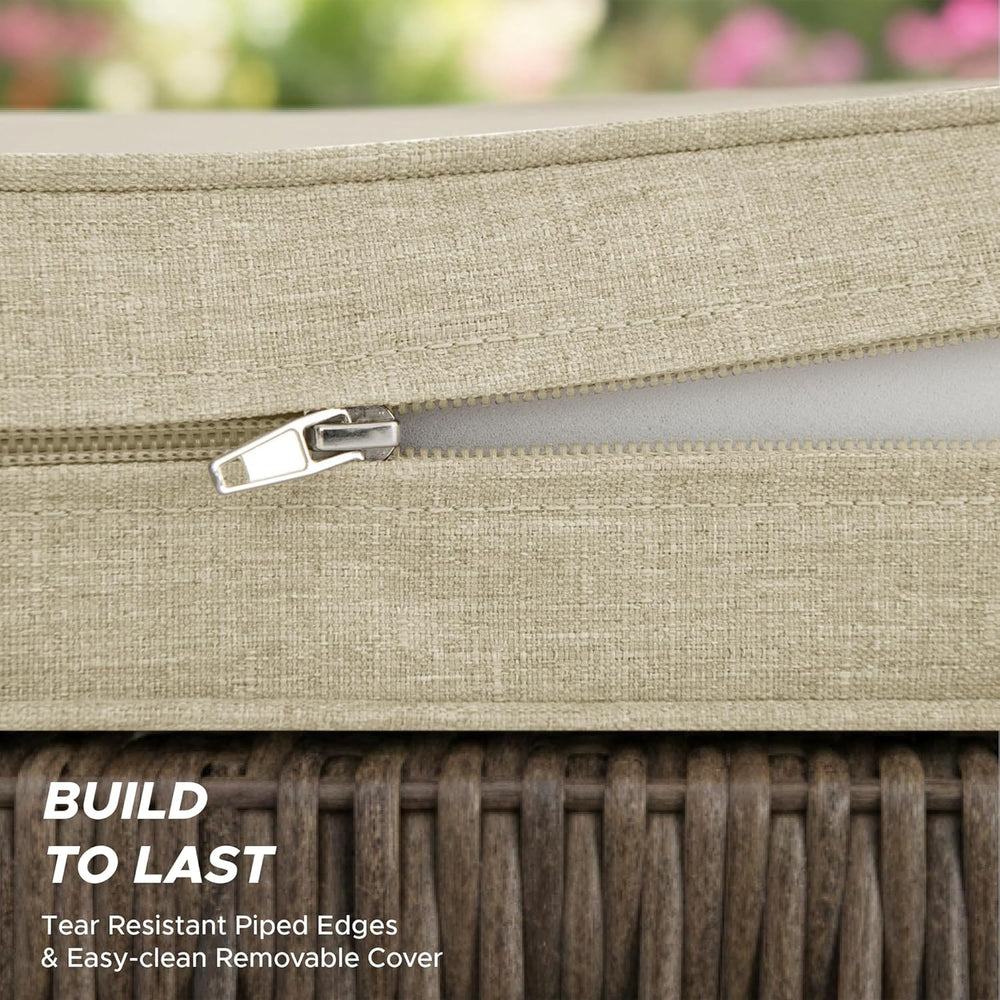 Outdoor Chair Cushions 20x20, Water-Resistant & Fade-Resistant, Patio Fur...