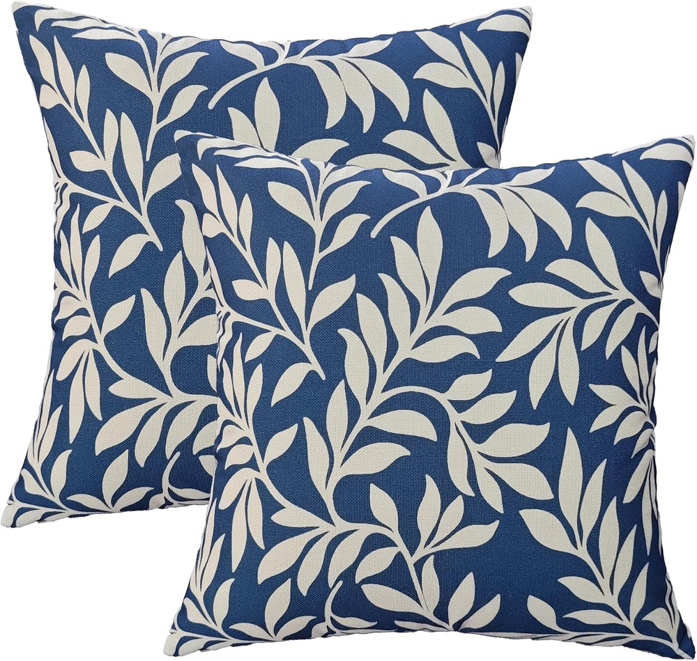 JMGBird Outdoor Patio Pillows Waterproof Pillow Covers with Insert Included