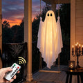 Halloween Decorations Outdoor 5FT Pre-Assembled Hanging Swing Ghost