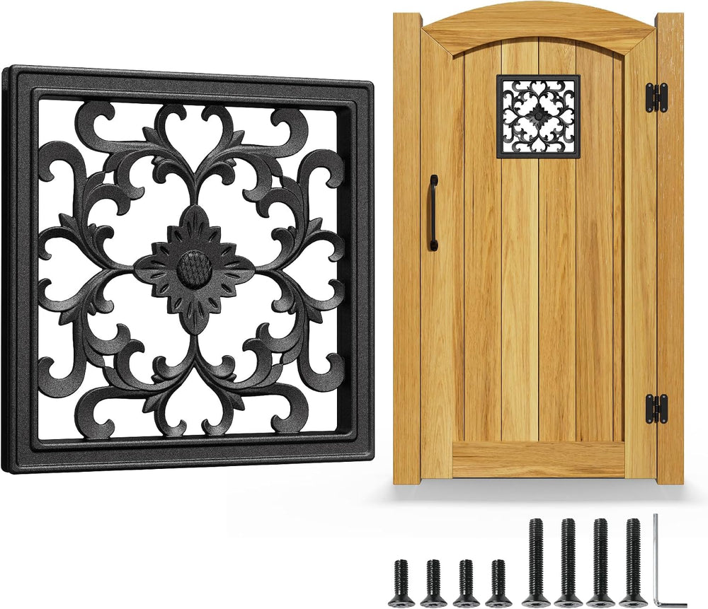 12.4" x 12.4" Decorative Insert for Fence & Gate Aluminum Alloy...