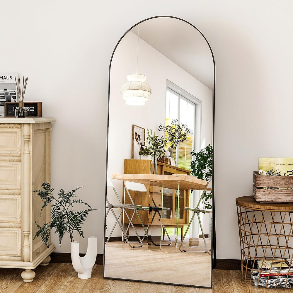 HARRITPURE 56"x21" Arched Full Length Mirror Floor Mirrors