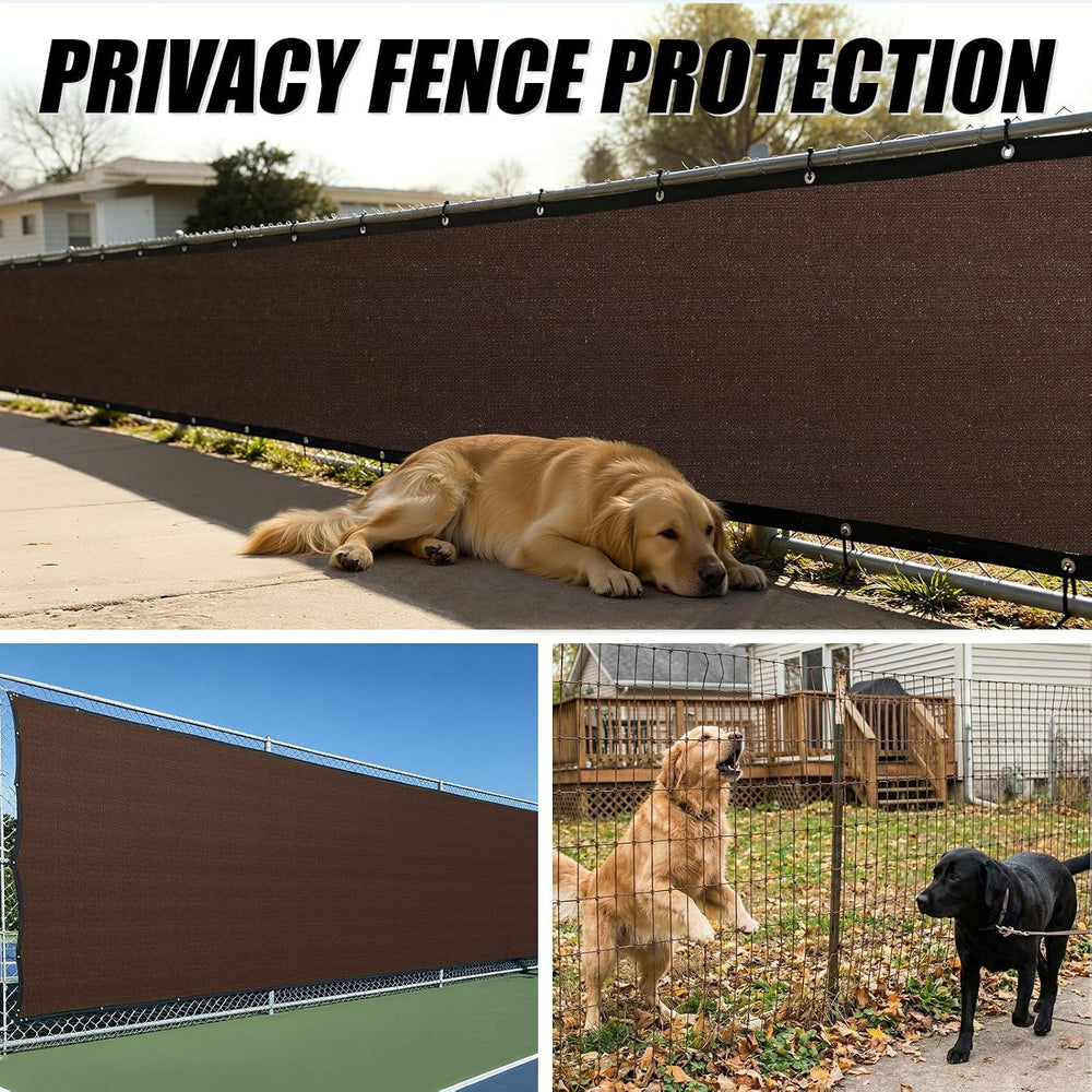 ColourTree Plus Fence Privacy Screen, Commercial Grade 220 GSM
