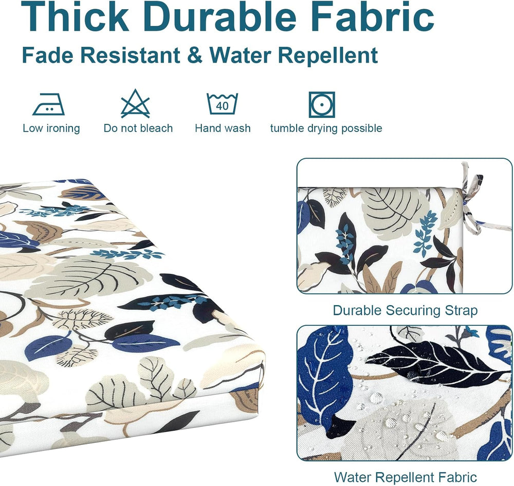 DYTXIII Set of 2 Outdoor Chair Cushions, Water Resistant 18.5"x16"x...