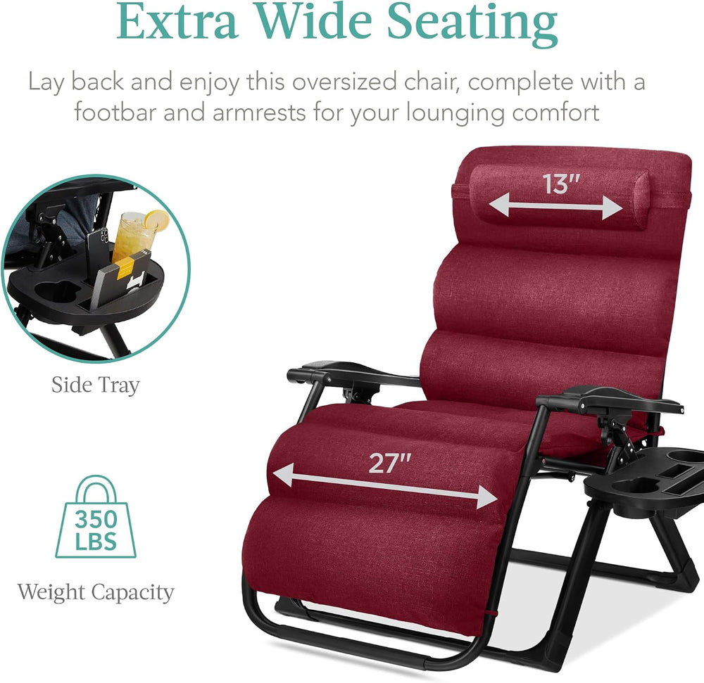 Best Choice Products Oversized Zero Gravity Chair Recliner