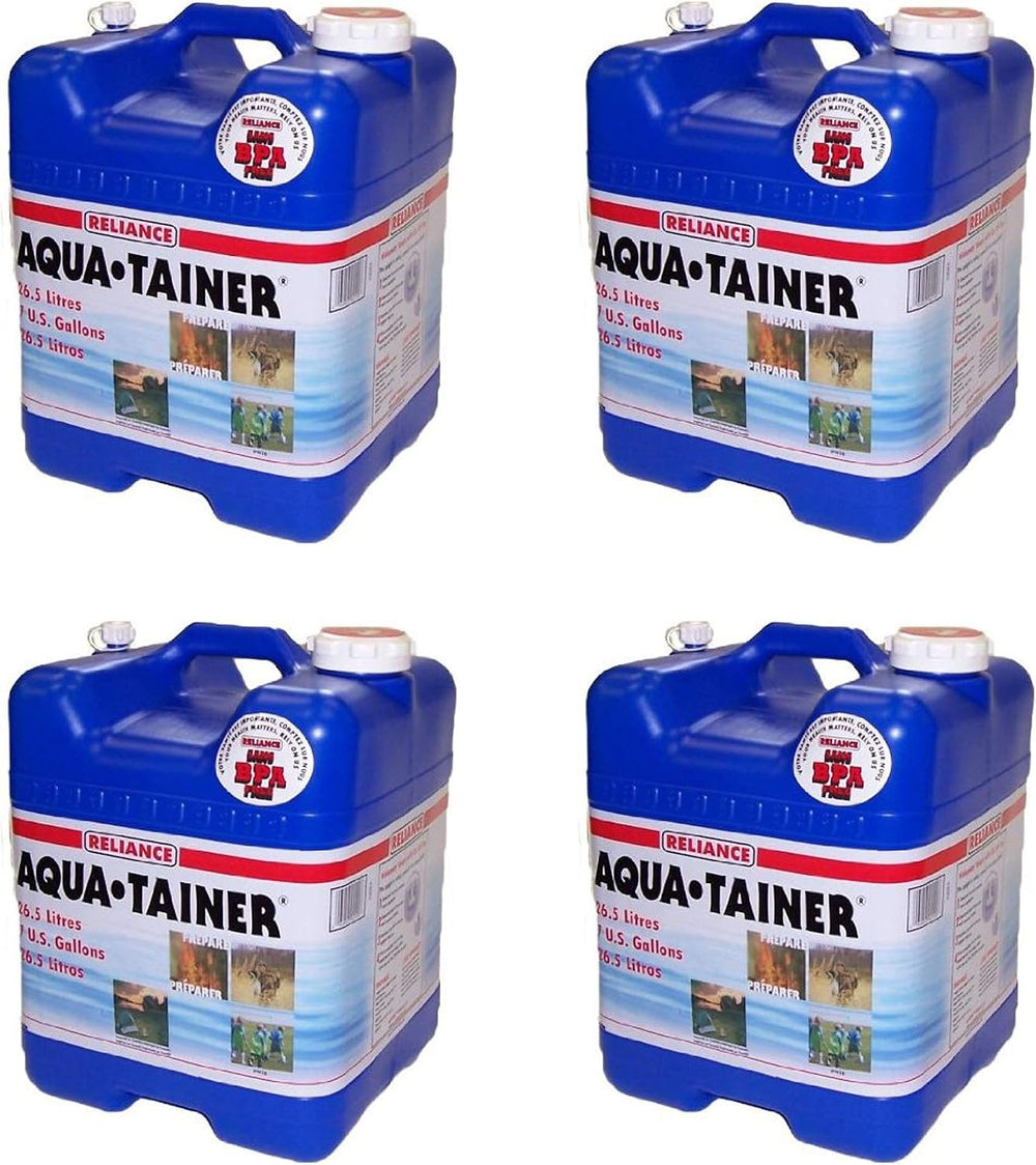 Reliance Products Aqua Tainer 7 Gallon Drinking Water Storage Container Tank ...