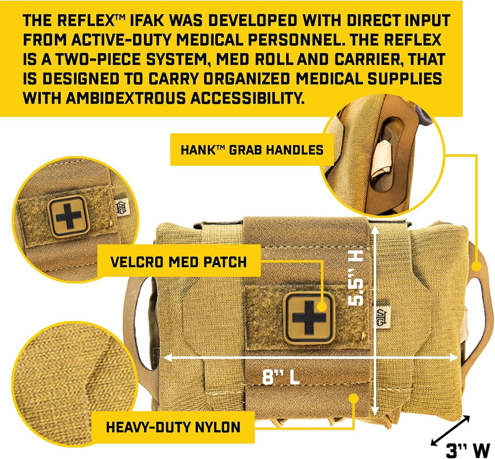 High Speed Gear - Reflex IFAK System, Police Gear & Military Gear, Medica...
