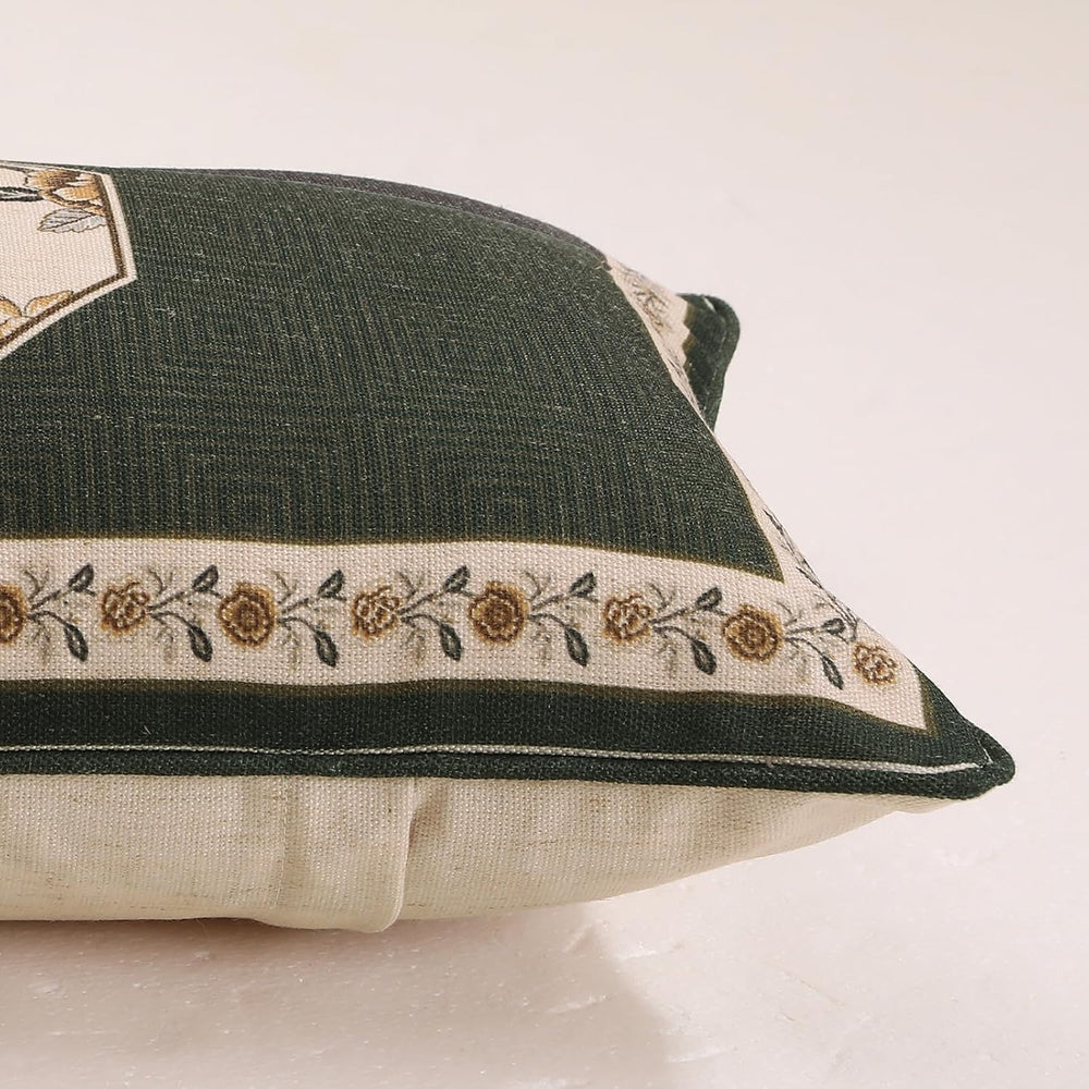 ISAENNE Vintage Rectangle Throw Pillow Cover,Set of 2,28"x12"