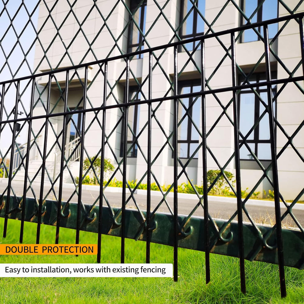 Adavin Small/Medium Animal Barrier Fence,15 Pack 24 in(L)X 15 in(H) Undergrou...