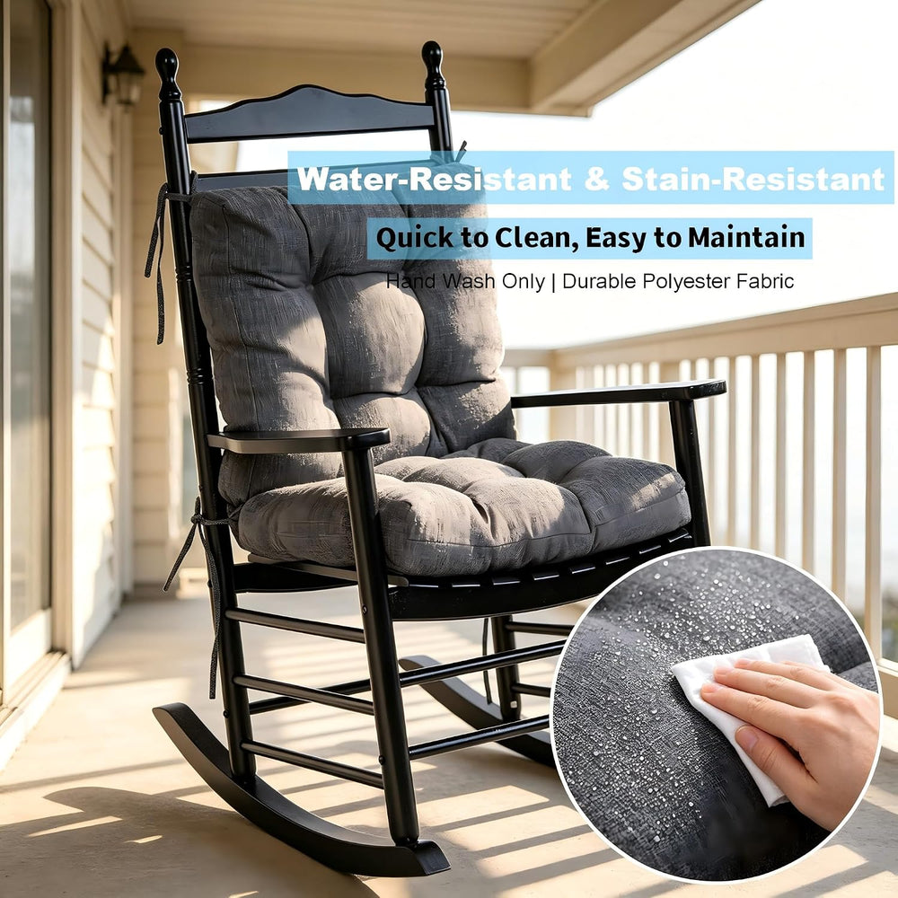 QILLOWAY Outdoor Chair Cushion for Patio Furniture, Waterproof Patio Cushions...