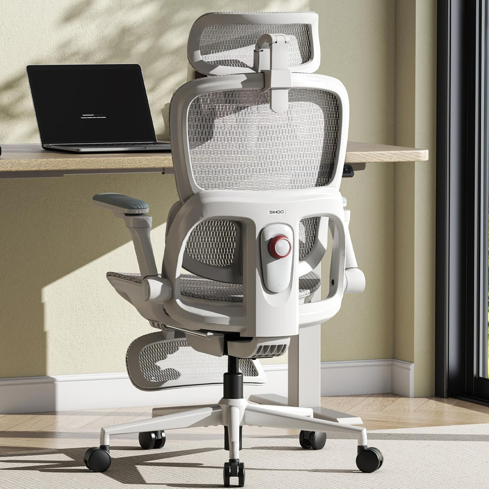 SIHOO B300 Pro Ergonomic Office Chair with Footrest, 4D Lumbar Support