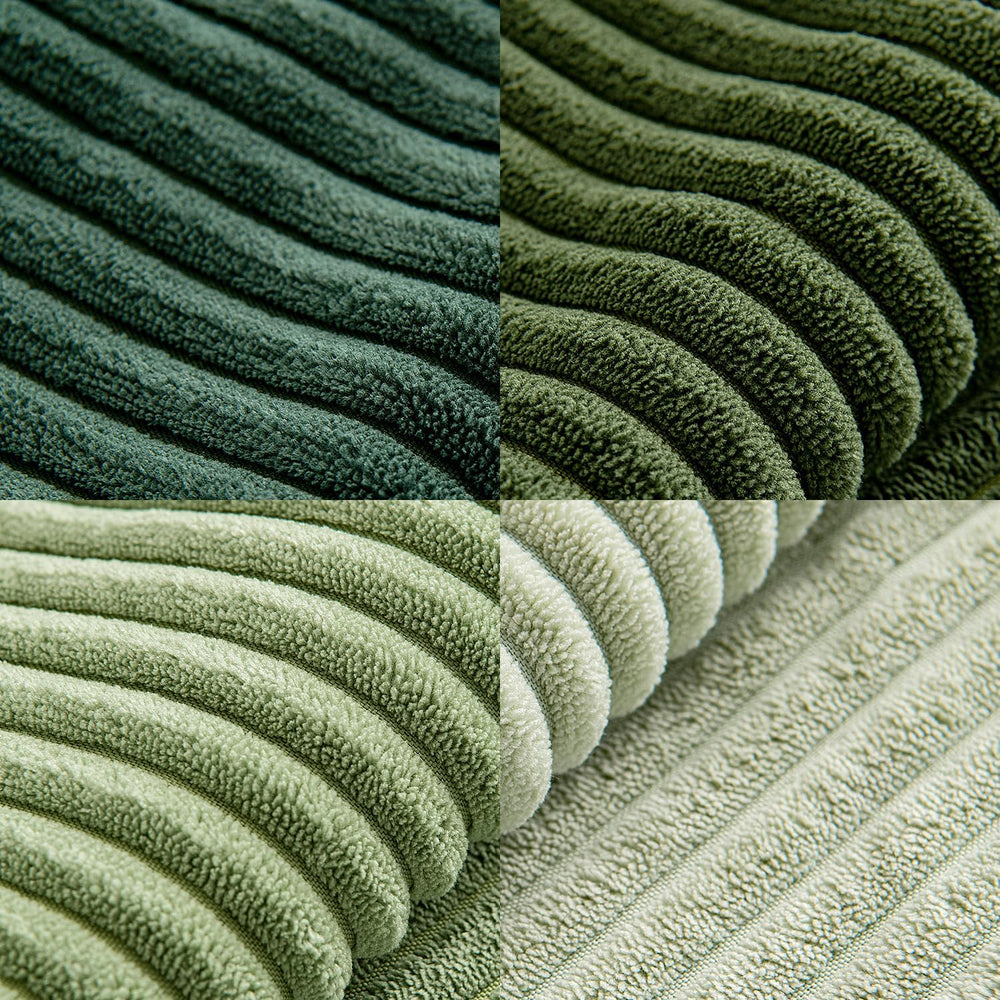 MIULEE Spring Green Decorative Throw Pillow Covers 20x20 Inch Set of 4 Boho F...