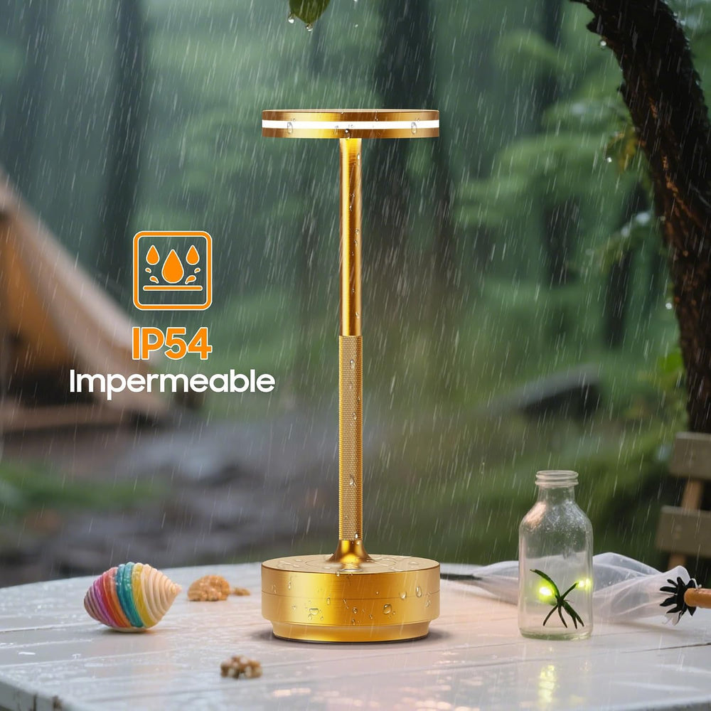 Hapfish Rechargeable Cordless Table Lamps, 5000mAh Battery Operated Lamp