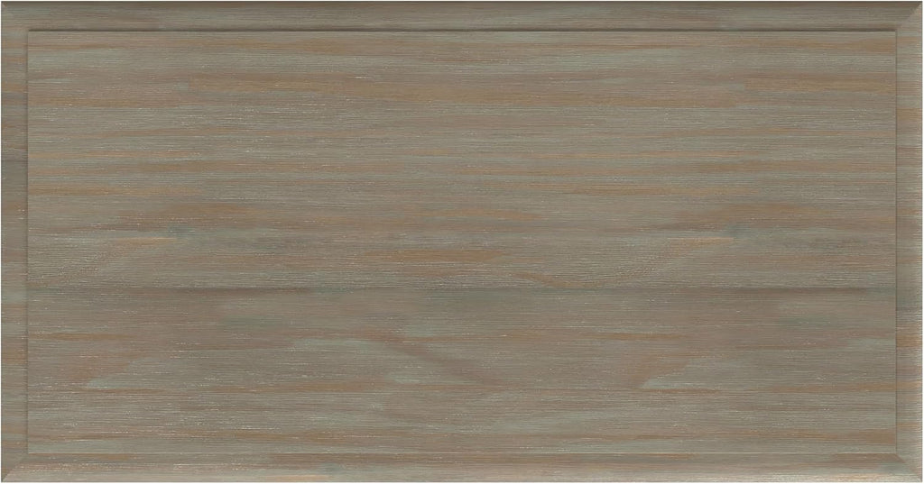 SIMPLIHOME Burlington 30" Wide Solid Wood Cabinet in Distressed Grey