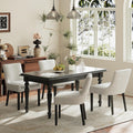 MALOL Dining Chairs Set of 4, Beige