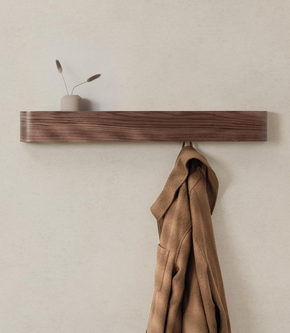 Kazai. Wall-Mounted Coat Rack 'Toke' - Modern Design with Hidden Wall...