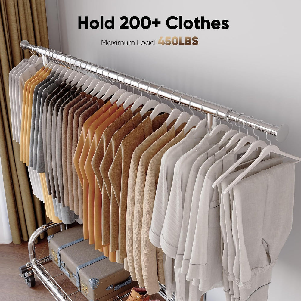 HOKEEPER Clothing Racks Heavy Duty Clothes Rack Adjustable Garment Rack