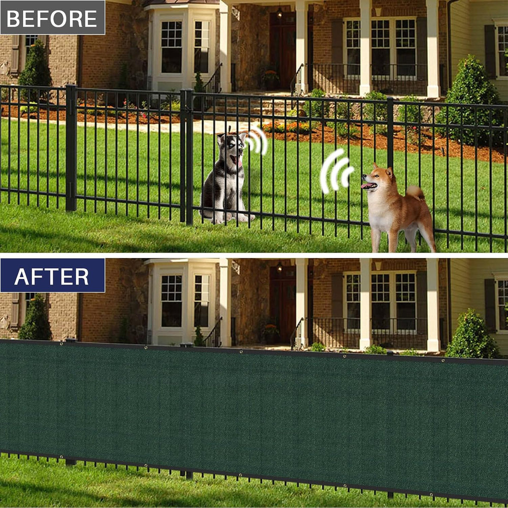 Windscreen4less Privacy Fence Screen 6'x50' Heavy Duty Windscreen Fen...