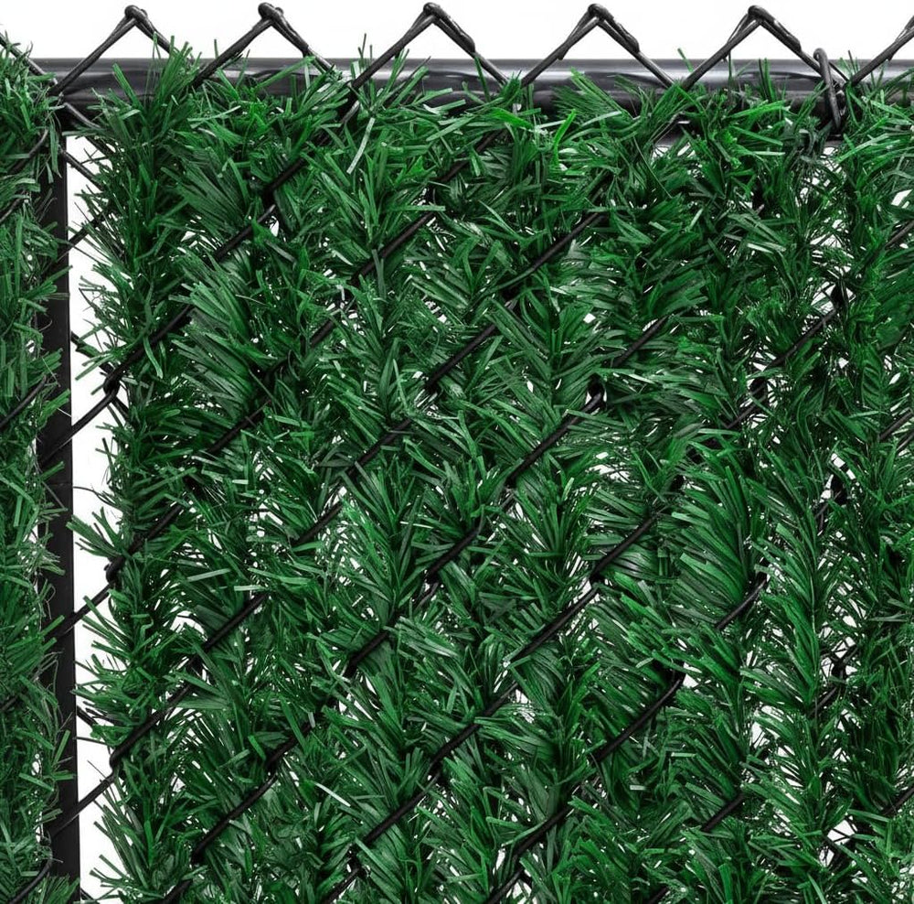 Privacy Fence Screen 10'x10' Hedge Slats for Chain Link, Heavy Duty